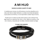 Dile a tu hijo cuánto lo amas con esta pulsera tan especial❤️Consíguelo AHORA