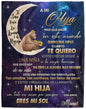 Manta / Cobija /colcha/Sabana para mi hija|