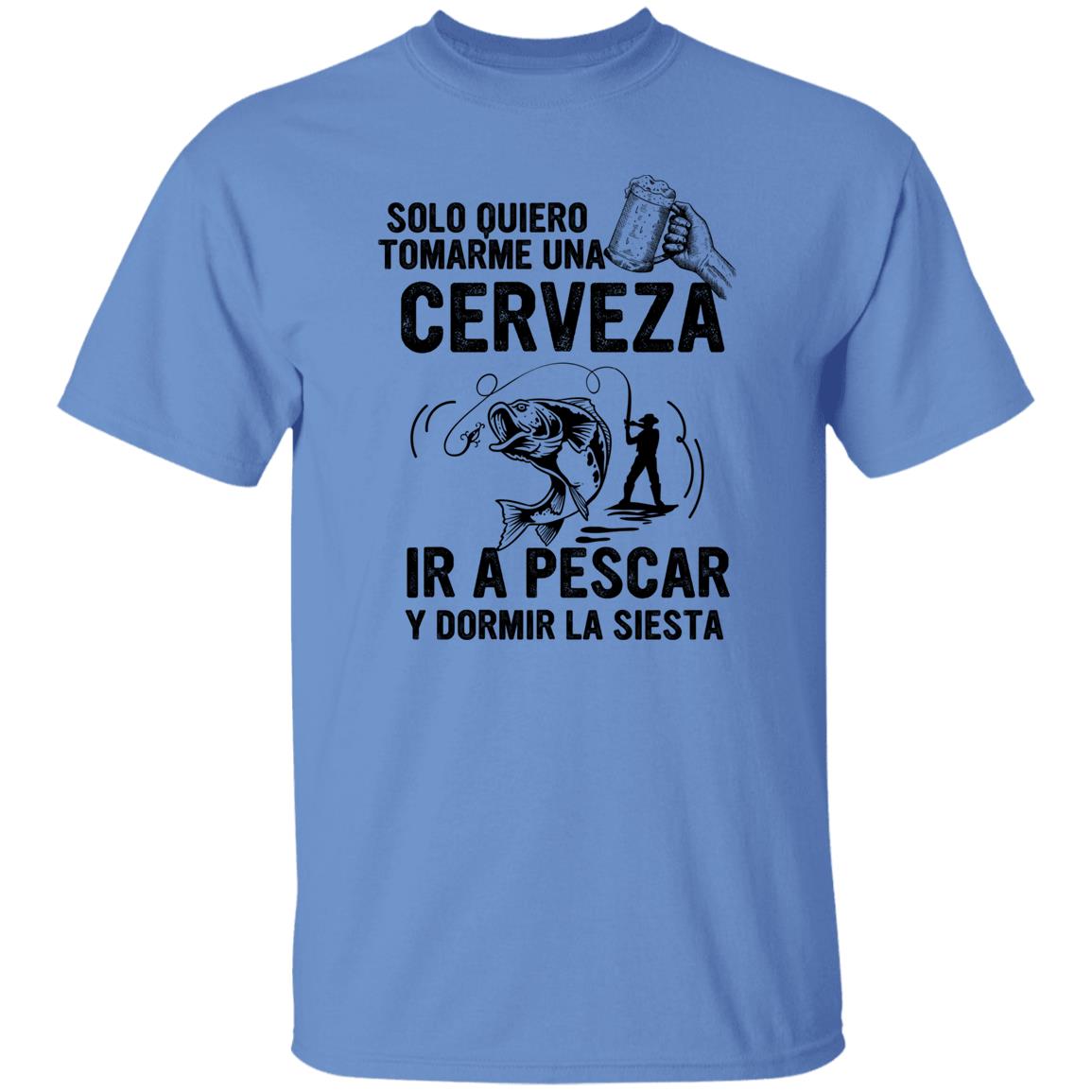 Solo quiero tomarme una CERVEZA , ir a PESCAR y Dormir la siesta