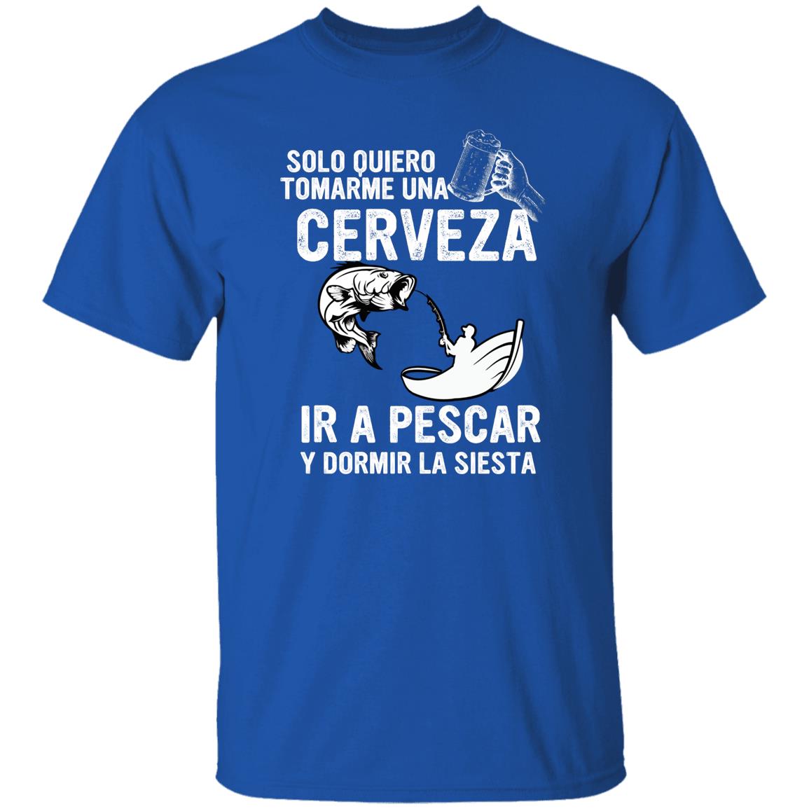 solo quiero Tomarme una CERVEZA, IR A PESCAR Y DORMIR LA SIESTA
