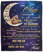 Manta / Cobija /colcha/Sabana para mi hija|