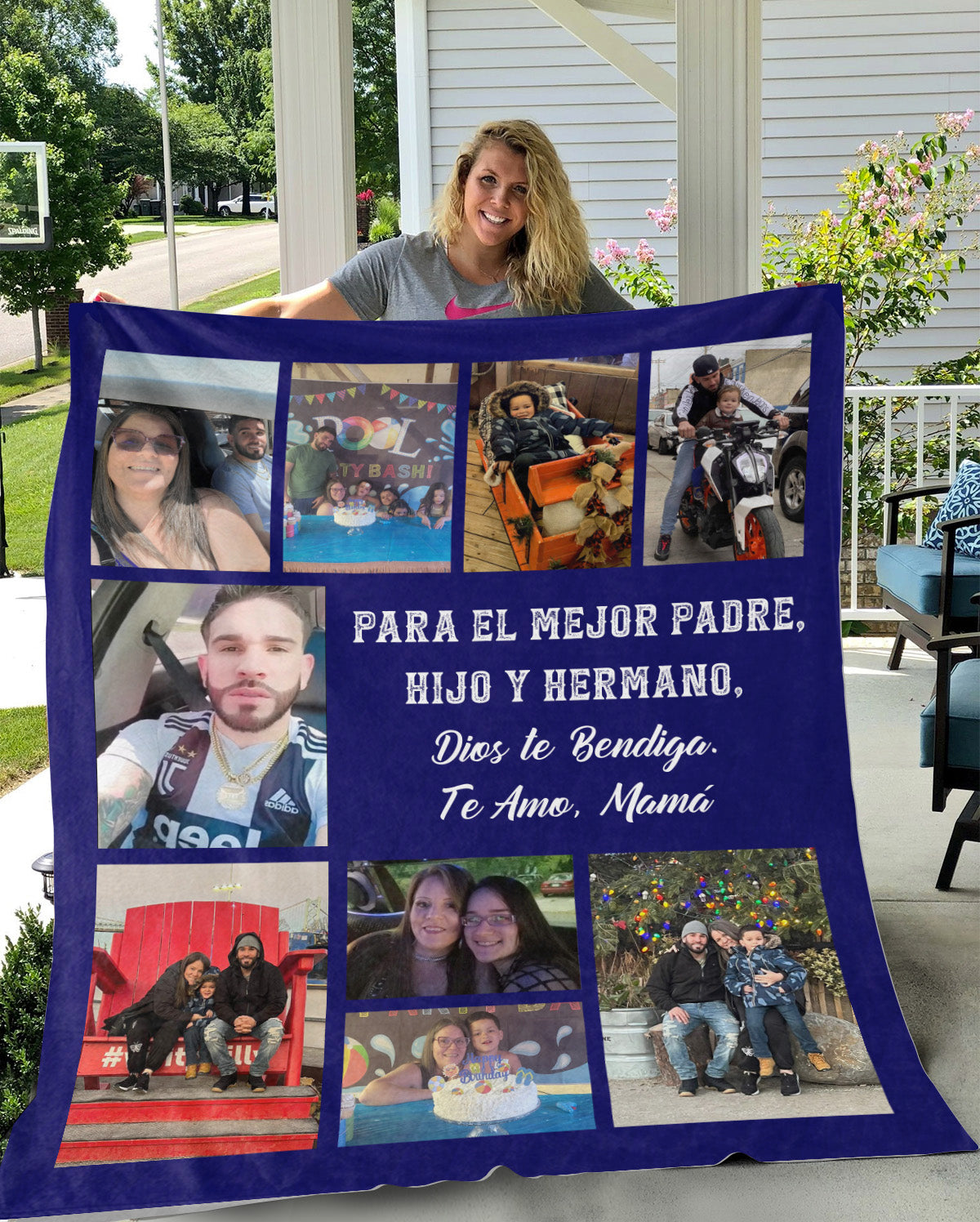 MANTA PERSONALIZADA PARA HIJO