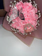 Forever roses/rosas eternas/flower arrangement/bouquet/ roses arrangement/ribbon roses/mother’s day gift/birthday gift