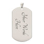 Collar Militar con dedicatoria para nieto