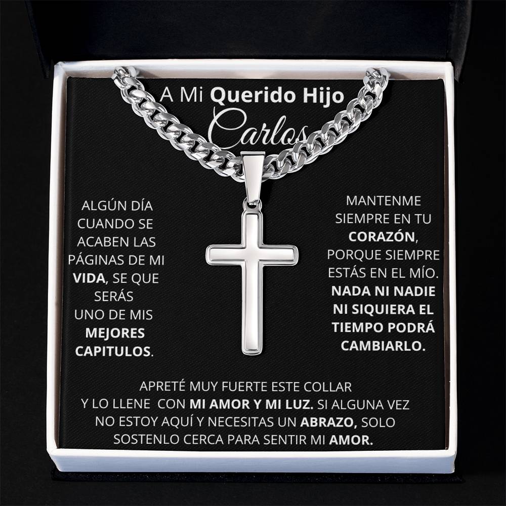 Regalo para mi hijo| Regalo personalizado para hijo| Cadena para mi hijo| Collar para hijo