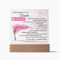 Regalo personalizado para Hija con codigo QR | Placa personalizada|
