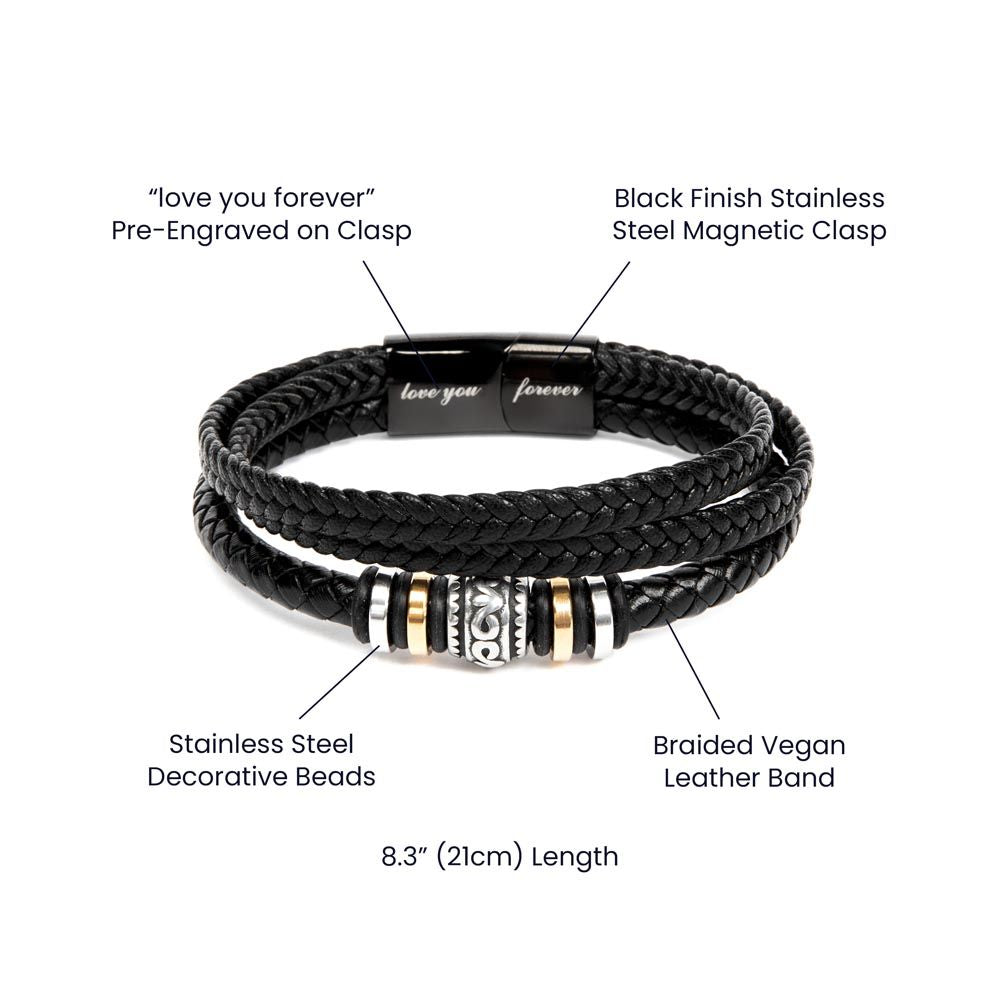 Pulsera, brazalete para mi esposo| novio| Hombre que amo| Amor de mi vida|