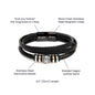 Para el hombre que Amo | Para mi esposo| Para mi pareja| Pulsera para hombre| Para novio|