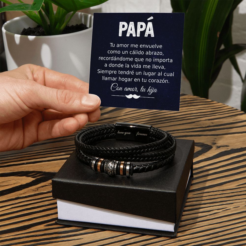 pulsera | brazalete para papa | regalo para padre| dia de los padres| pulsera de regalo para papa