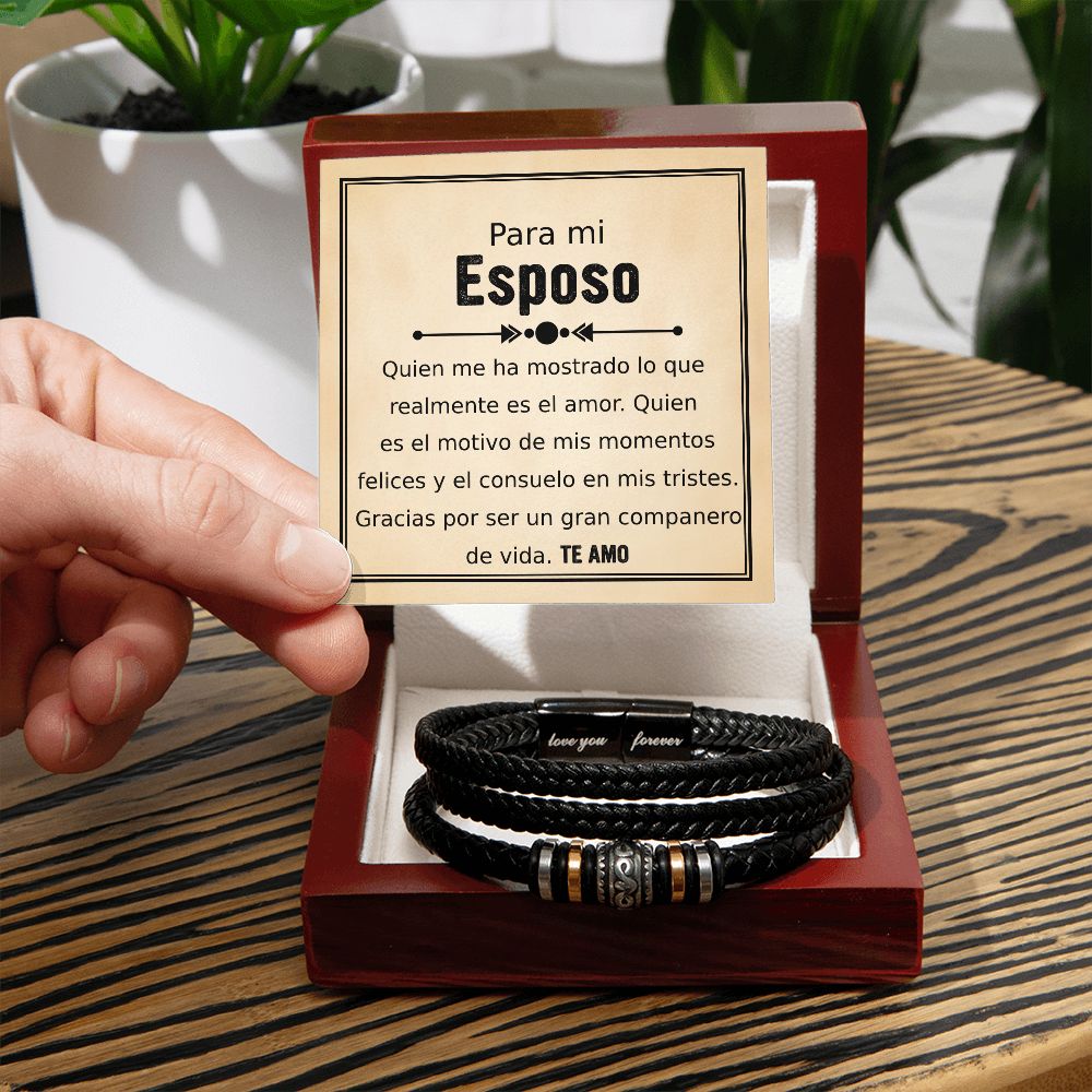 Pulsera | brazalete para mi esposo| Regalo para esposo| pulsera para pareja