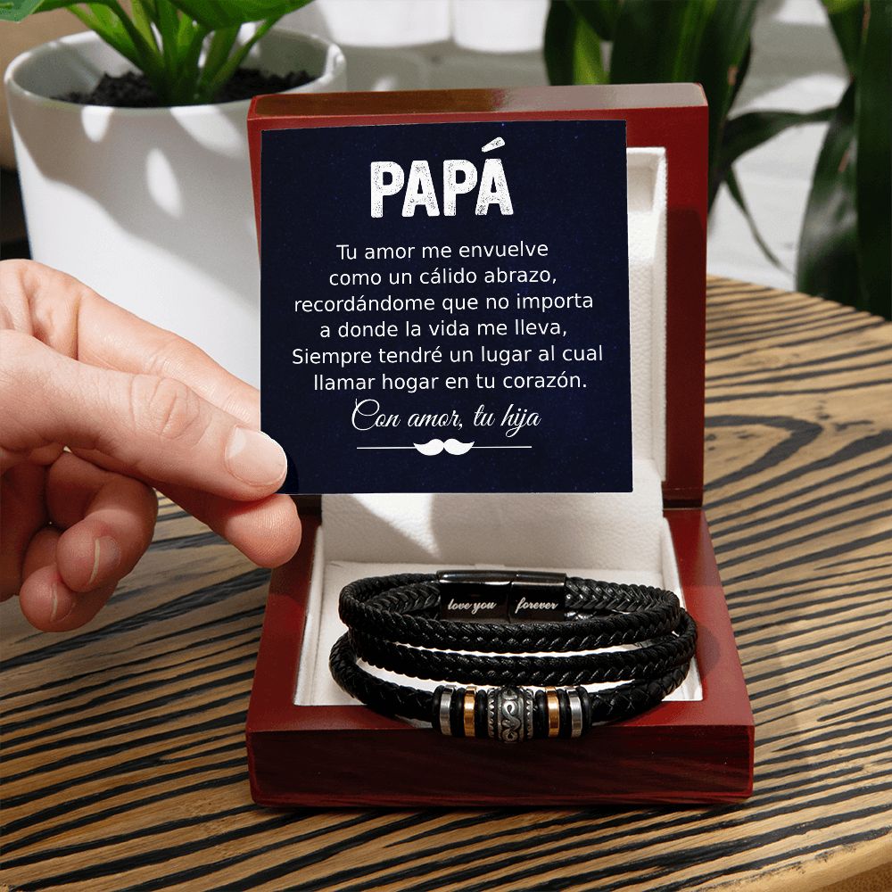 pulsera | brazalete para papa | regalo para padre| dia de los padres| pulsera de regalo para papa