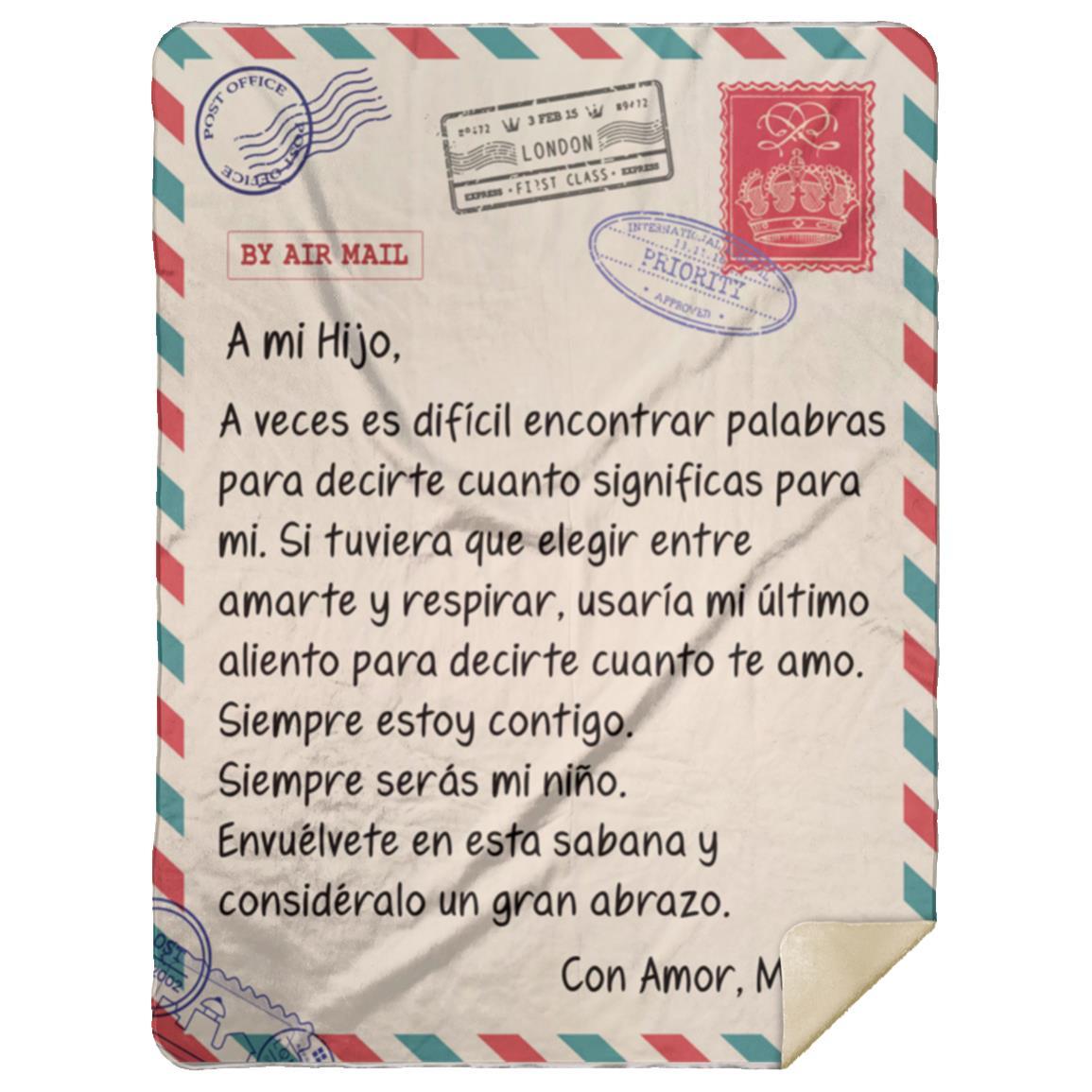 MANTA DE MADRE A HIJO
