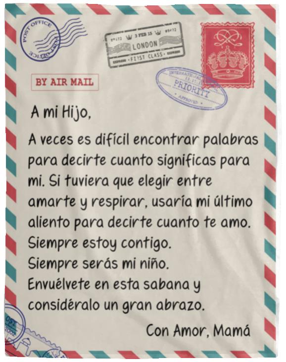 MANTA DE MADRE A HIJO