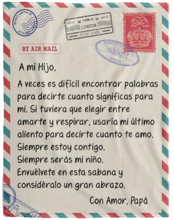 Padre a hijo | Sabana | Manta | Cobija
