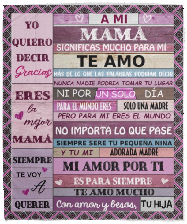 Regalo de hija para madre | Sabana de regalo para mi mama| De hija para Mamá|