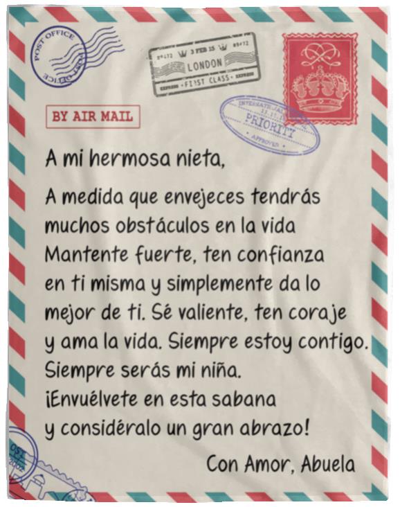Manta de Abuela para Nieta