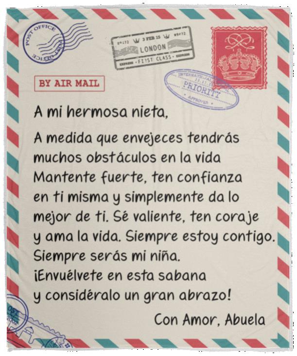 Manta de Abuela para Nieta