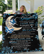 DAUGHTER from MOM | Never forget that I love you | Premium Plush Blanket