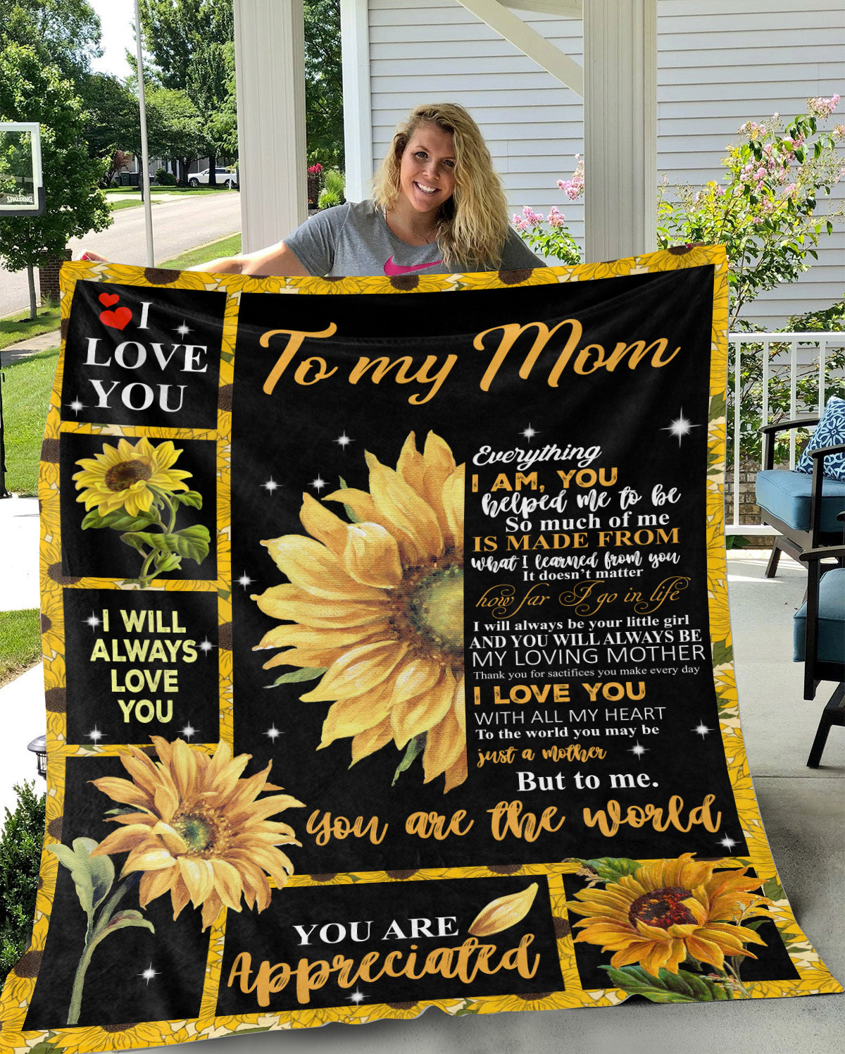 TO MY MOM | BLANKET