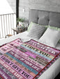 To my daughter blanket| Gift from dad to daughter| father's gift to daughter| regalo para mi hija| idea de regalos para hija