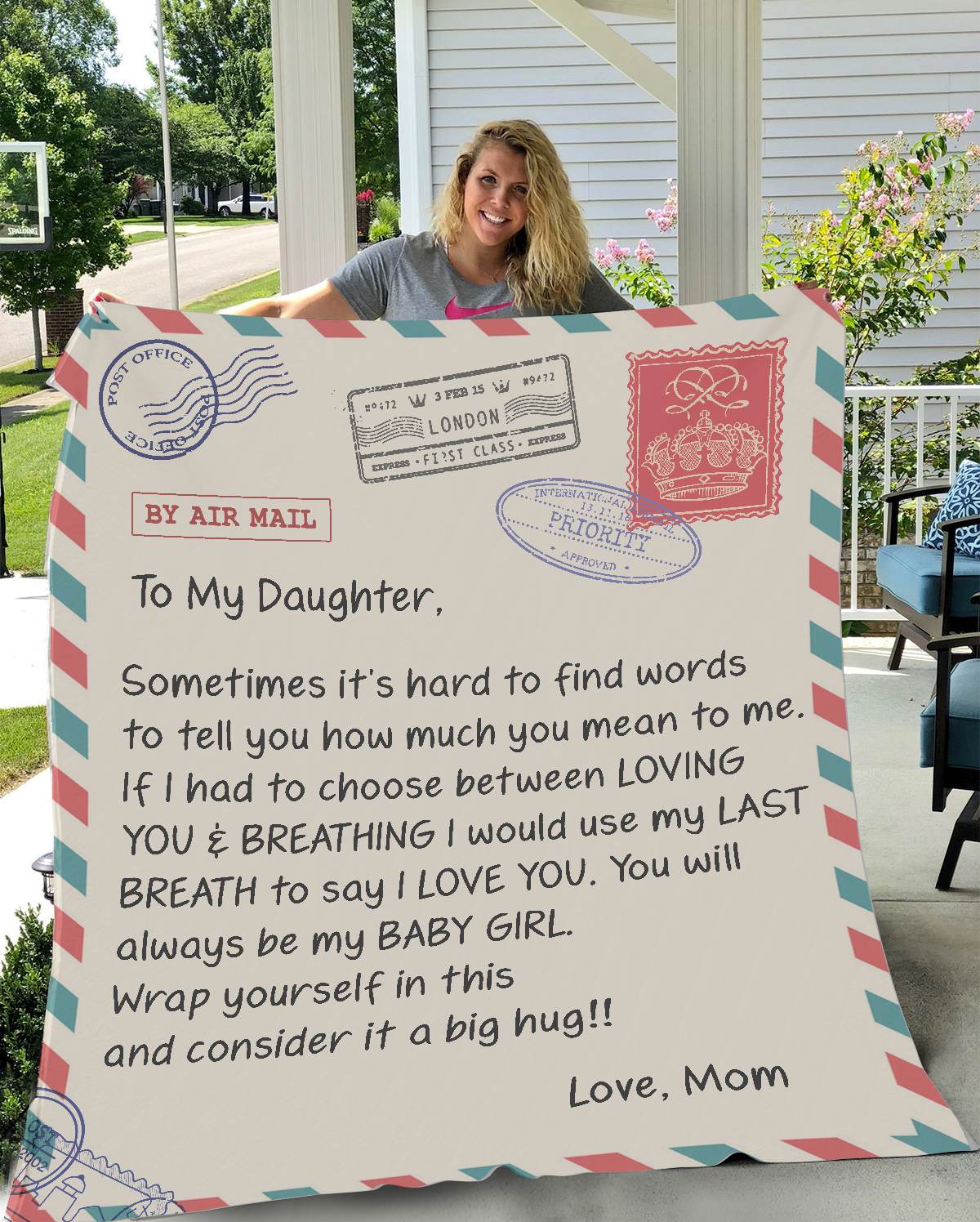 To my daughter| From Mom| Sometimes it's hard to find the words
