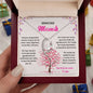 Mother Meaningful Gift in Spanish, Regalo Gracias Mamá, Mamas Valentine Day Gift, Collar Para Mamá, Regalo Para Madre with Message Card