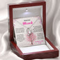Mother Meaningful Gift in Spanish, Regalo Gracias Mamá, Mamas Valentine Day Gift, Collar Para Mamá, Regalo Para Madre with Message Card
