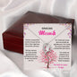 Mother Meaningful Gift in Spanish, Regalo Gracias Mamá, Mamas Valentine Day Gift, Collar Para Mamá, Regalo Para Madre with Message Card