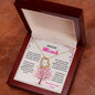Mother Meaningful Gift in Spanish, Regalo Gracias Mamá, Mamas Valentine Day Gift, Collar Para Mamá, Regalo Para Madre with Message Card
