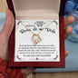 Para la Reina de mi vida | Regalo para mi novia | Esposa| Futura Esposa | Collar Amor Por Siempre