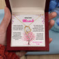Mother Meaningful Gift in Spanish, Regalo Gracias Mamá, Mamas Valentine Day Gift, Collar Para Mamá, Regalo Para Madre with Message Card