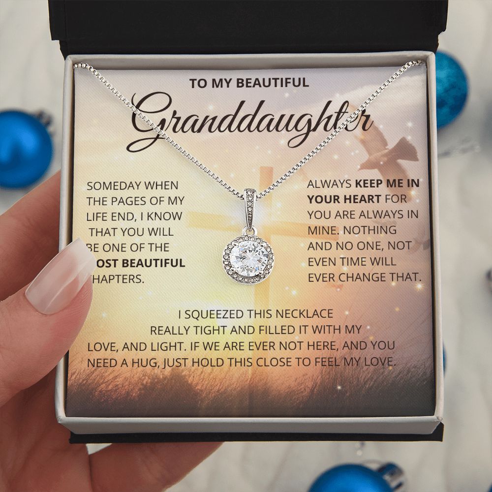 To my beautiful granddaughter| Nieta| gift for granddaughter| Eternal Hope Necklace