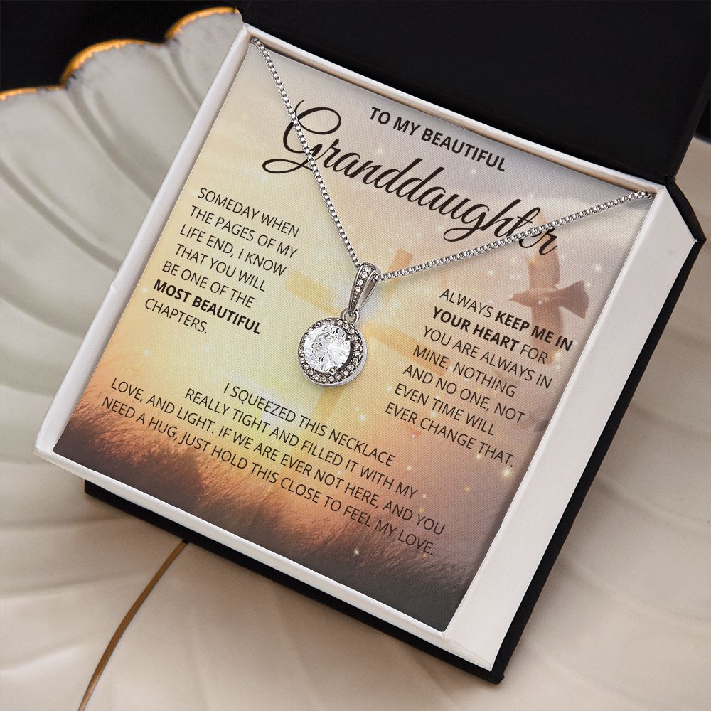 To my beautiful granddaughter| Nieta| gift for granddaughter| Eternal Hope Necklace