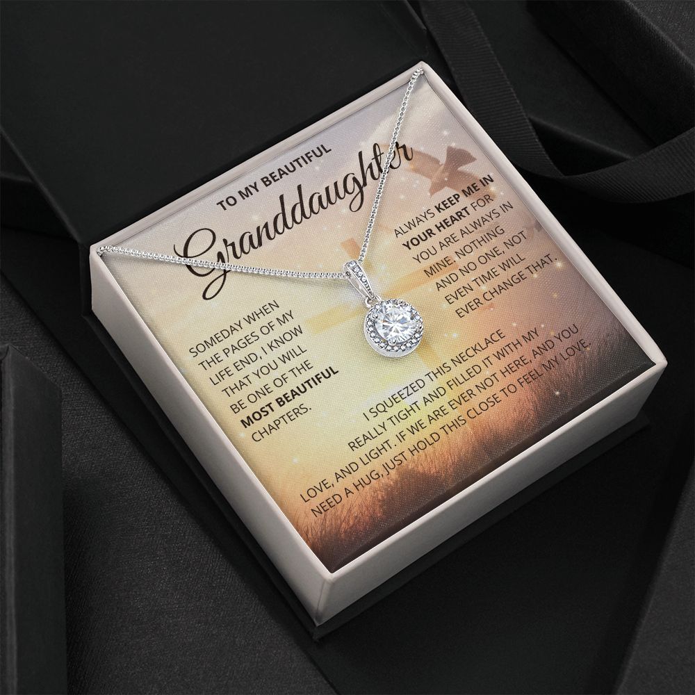 To my beautiful granddaughter| Nieta| gift for granddaughter| Eternal Hope Necklace