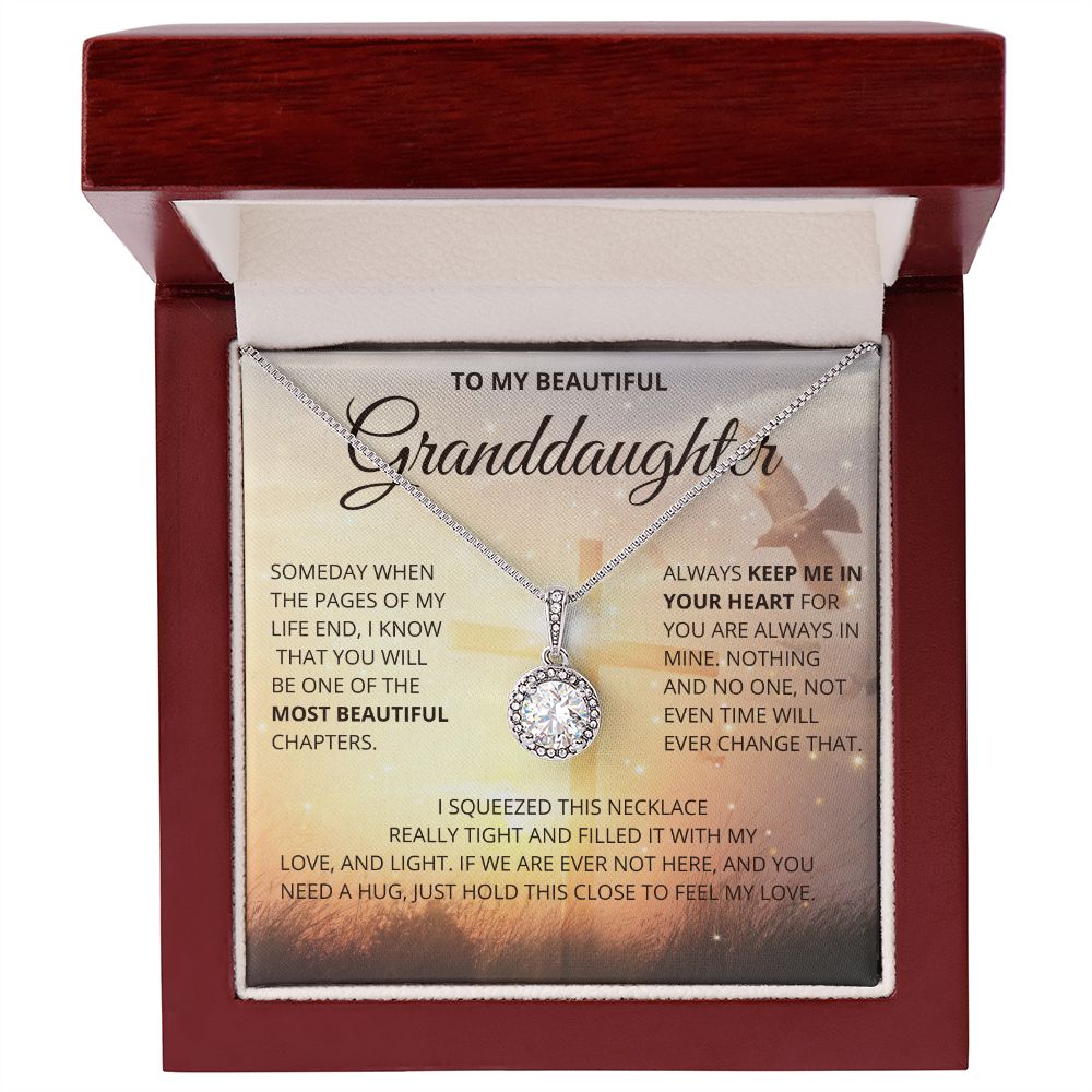 To my beautiful granddaughter| Nieta| gift for granddaughter| Eternal Hope Necklace