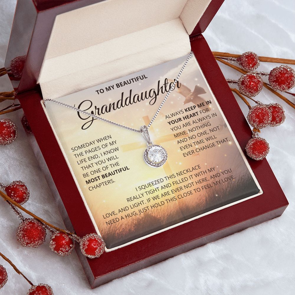 To my beautiful granddaughter| Nieta| gift for granddaughter| Eternal Hope Necklace
