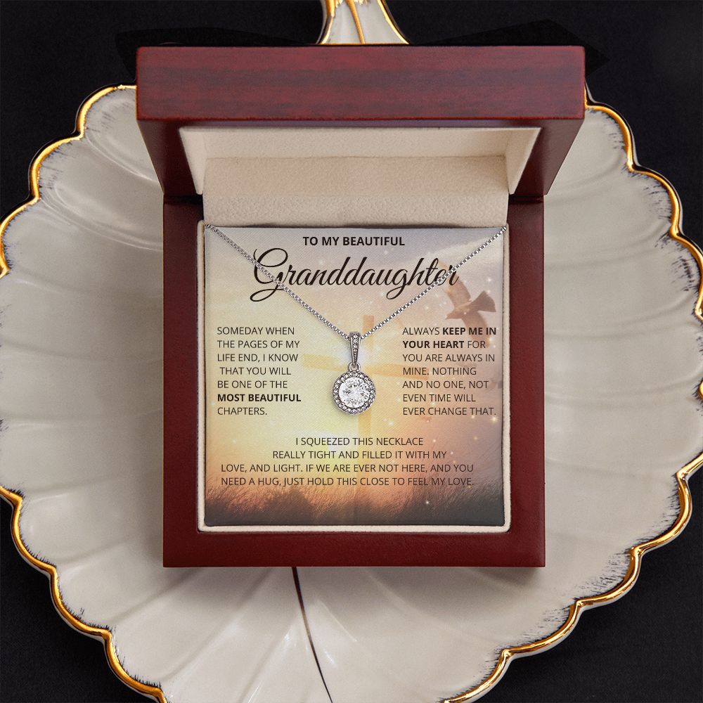 To my beautiful granddaughter| Nieta| gift for granddaughter| Eternal Hope Necklace
