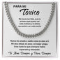 Para mi Tóxico |Para mi esposo| Para mi hombre| para el| para marido | Cadena de Eslabones Cubanos