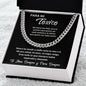 Para mi Tóxico |Para mi esposo| Para mi hombre| para el| para marido | Cadena de Eslabones Cubanos