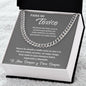 Para mi Tóxico |Para mi esposo| Para mi hombre| para el| para marido | Cadena de Eslabones Cubanos