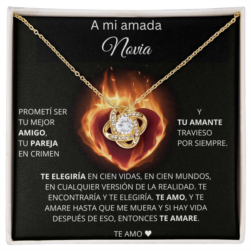 A mi amada Novia| Regalo para mi novia | Regalo de compromiso, aniversario