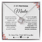 Regalo de Hijo para madre| Regalo del dia de las madres| Para mi hermosa madre| Collar Love knot