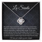 Nudo de amor, Regalo de disculpa para ella, Regalo de perdón, Lo siento Regalo de collar para esposa / novia, regalo para decir lo siento, regalos únicos de disculpa