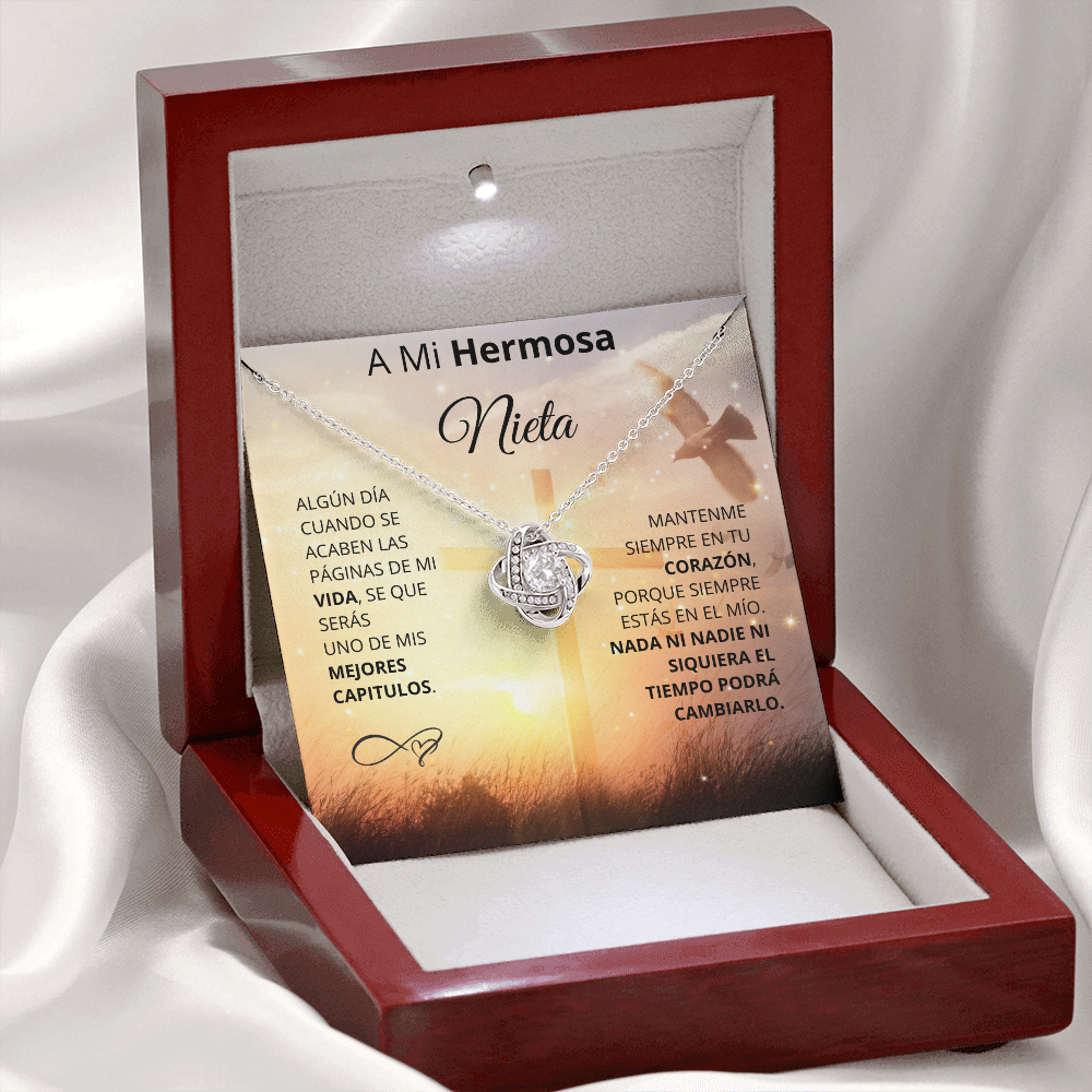 REGALO PARA MI HERMOSA NIETA| cruz cristiana sobre el césped al amanecer con una iluminación brillante milagrosa