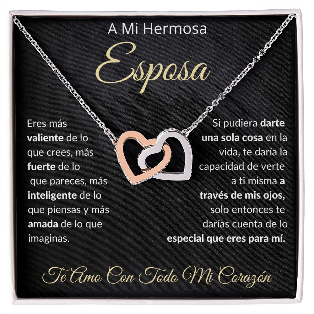 Regalo Para mi Esposa| Corazones Entrelazados
