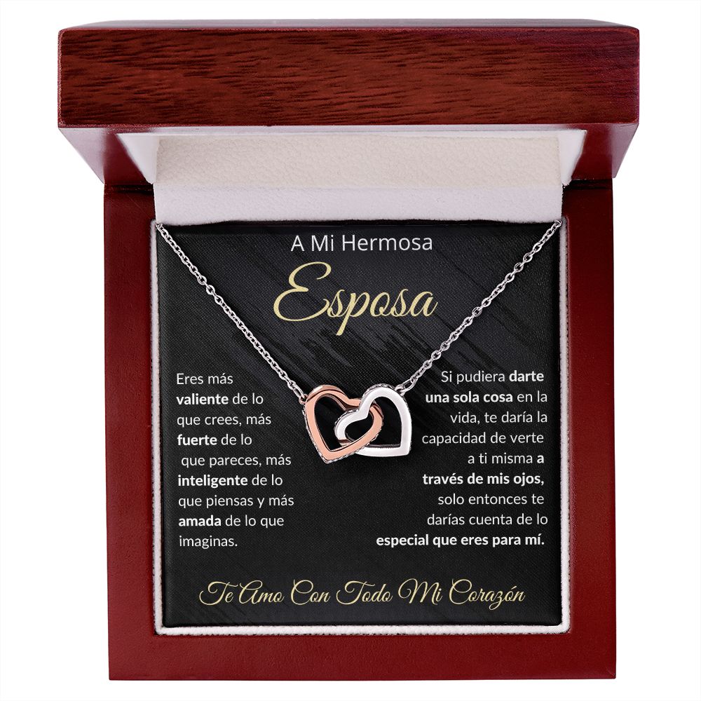 Regalo Para mi Esposa| Corazones Entrelazados