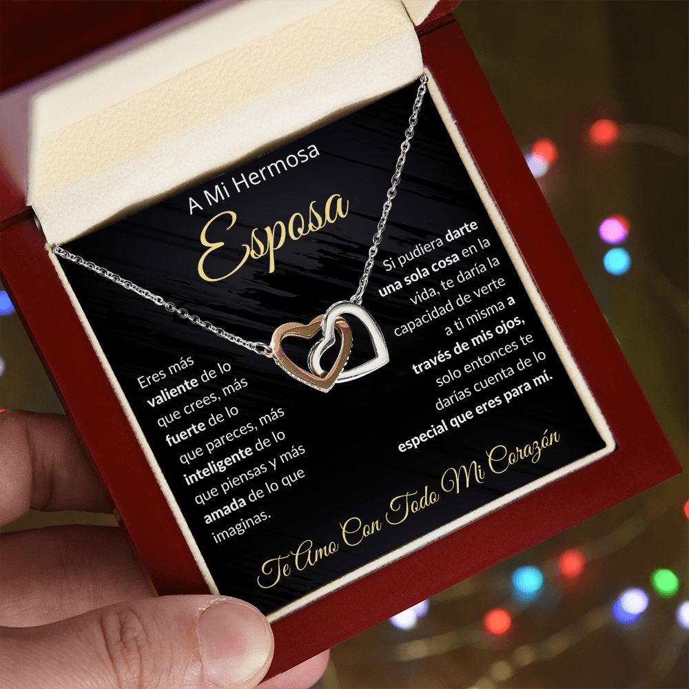 Regalo Para mi Esposa| Corazones Entrelazados