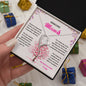 Mother Meaningful Gift in Spanish, Regalo Gracias Mamá, Mamas Valentine Day Gift, Collar Para Mamá, Regalo Para Madre with Message Card