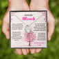 Mother Meaningful Gift in Spanish, Regalo Gracias Mamá, Mamas Valentine Day Gift, Collar Para Mamá, Regalo Para Madre with Message Card