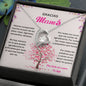 Mother Meaningful Gift in Spanish, Regalo Gracias Mamá, Mamas Valentine Day Gift, Collar Para Mamá, Regalo Para Madre with Message Card